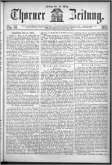 Thorner Zeitung 1872, Nro. 63
