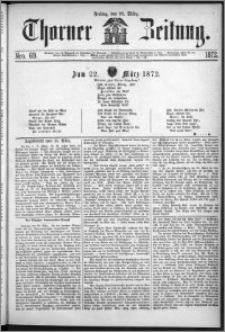 Thorner Zeitung 1872, Nro. 69