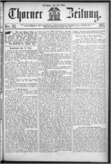 Thorner Zeitung 1872, Nro. 122