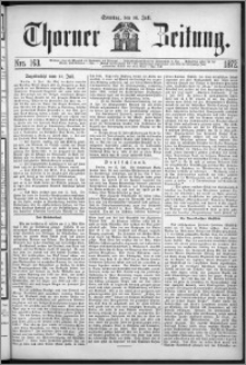 Thorner Zeitung 1872, Nro. 163