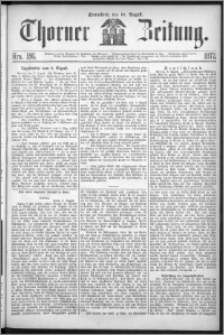 Thorner Zeitung 1872, Nro. 186