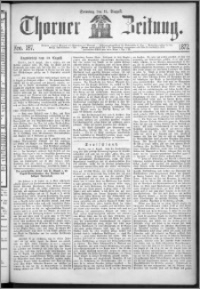 Thorner Zeitung 1872, Nro. 187