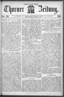 Thorner Zeitung 1872, Nro. 194