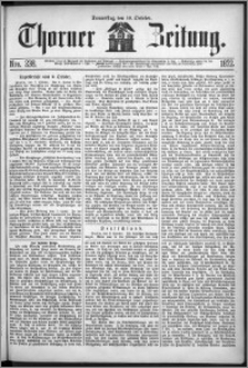 Thorner Zeitung 1872, Nro. 238
