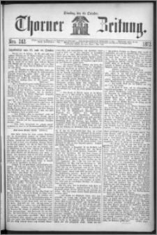 Thorner Zeitung 1872, Nro. 242