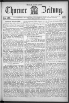 Thorner Zeitung 1872, Nro. 255