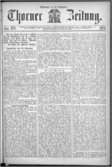 Thorner Zeitung 1872, Nro. 279