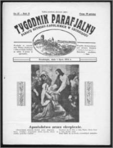 Tygodnik Parafjalny 1934, R. 2, nr 27