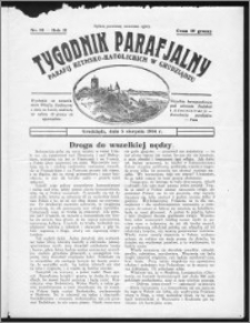 Tygodnik Parafjalny 1934, R. 2, nr 32