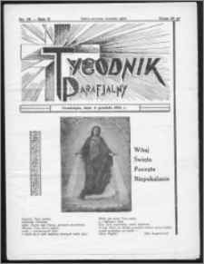 Tygodnik Parafjalny 1934, R. 2, nr 50