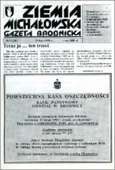 Ziemia Michałowska : Gazeta Brodnicka R. 1992, Nr 3 (36)