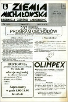 Ziemia Michałowska : Brodnica-Górzno-Jabłonowo R. 1993, Nr 9 (66)