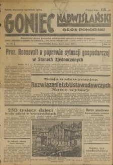 Goniec Nadwiślański : Głos Pomorski : niezależne pismo poranne poświęcone sprawom stanu średniego : 1935.05.01, R. 11 nr 101
