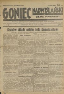 Goniec Nadwiślański : Głos Pomorski : niezależne pismo poranne poświęcone sprawom stanu średniego : 1935.05.21, R. 11 nr 117