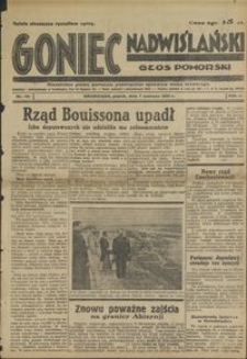 Goniec Nadwiślański : Głos Pomorski : niezależne pismo poranne poświęcone sprawom stanu średniego : 1935.06.07, R. 11 nr 131