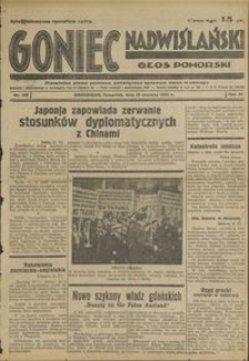 Goniec Nadwiślański : Głos Pomorski : niezależne pismo poranne poświęcone sprawom stanu średniego : 1935.06.13, R. 11 nr 135