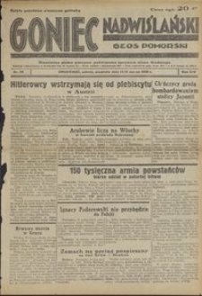 Goniec Nadwiślański : Głos Pomorski : niezależne pismo poranne poświęcone sprawom stanu średniego : 1938.03.12/13, R. 14 nr 59