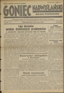 Goniec Nadwiślański : Głos Pomorski : niezależne pismo poranne poświęcone sprawom stanu średniego : 1938.05.06 R. 14 nr 104