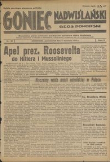 Goniec Nadwiślański : Głos Pomorski : niezależne pismo poranne poświęcone sprawom stanu średniego : 1939.04.17, R. 15 nr 89