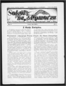 Sokół na Pomorzu 1936, R. 5, nr 2