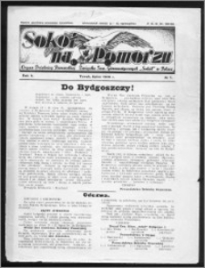 Sokół na Pomorzu 1936, R. 5, nr 7