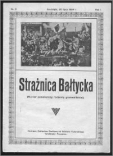 Strażnica Bałtycka 1924, R. 1, nr 3