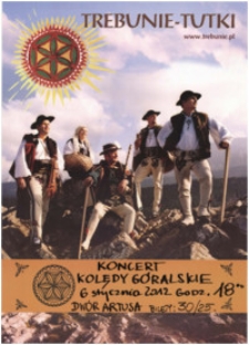Trebunie Tutki : koncert : kolędy góralskie : 6 stycznia 2012
