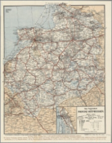 Neue Verkehrskarte der Provinz Ostpreussen