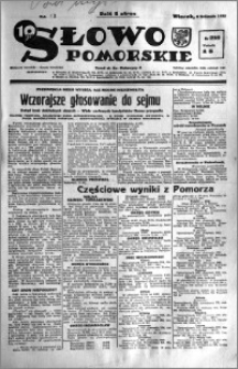Słowo Pomorskie 1938.11.08 R.18 nr 256