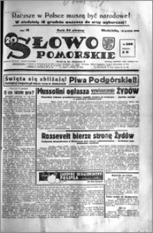 Słowo Pomorskie 1938.12.18 R.18 nr 289