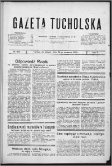 Gazeta Tucholska 1929, R. 2, nr 105