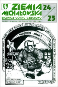 Ziemia Michałowska : Brodnica-Górzno-Jabłonowo R. 1994, Nr 24/25 (107/108)