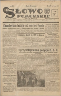 Słowo Pomorskie 1939.02.08 R.19 nr 31