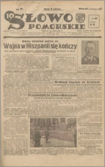 Słowo Pomorskie 1939.02.21 R.19 nr 42
