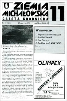 Ziemia Michałowska : Gazeta Brodnicka R. 1995, Nr 11 (120)