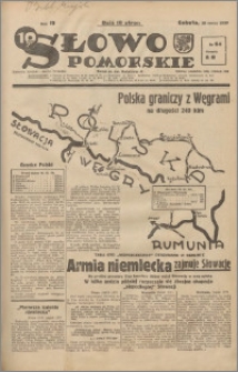 Słowo Pomorskie 1939.03.18 R.19 nr 64