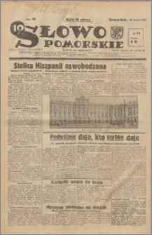 Słowo Pomorskie 1939.03.30 R.19 nr 74