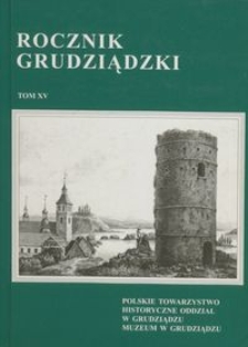 Rocznik Grudziądzki T.15