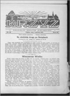 Krzyż, R. 63 (1931), nr 23