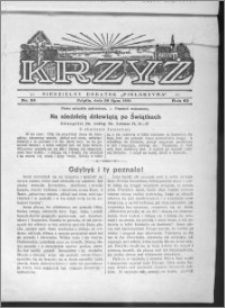 Krzyż, R. 63 (1931), nr 30