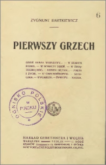 Pierwszy grzech