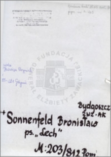 Sonnenfeld Bronisław
