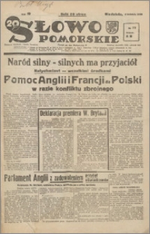 Słowo Pomorskie 1939.04.02 R.19 nr 77