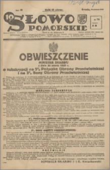 Słowo Pomorskie 1939.04.05 R.19 nr 79