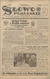 Słowo Pomorskie 1939.04.07 R.19 nr 81