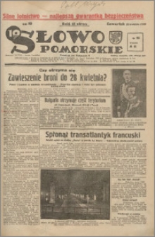 Słowo Pomorskie 1939.04.20 R.19 nr 91