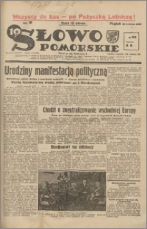 Słowo Pomorskie 1939.04.21 R.19 nr 92