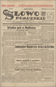 Słowo Pomorskie 1939.04.25 R.19 nr 95