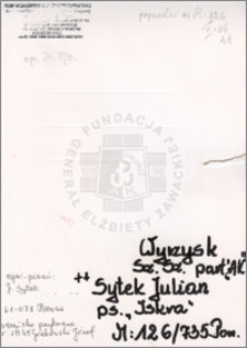 Sytek Julian