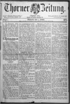 Thorner Zeitung 1874, Nro. 5